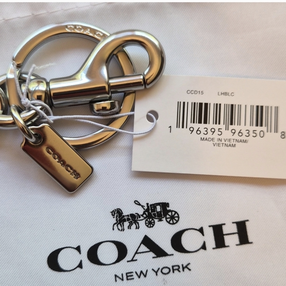 Coach Cassette Large Cassette Bag Charm - BNWT - Cassette By COACH - Picture 3 of 6